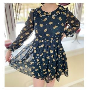 Kawaii Japanese Floral Dress
